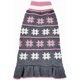 thumbnail image 3 of Fashion Dog Sweater Dress Turtleneck Dogs Pullover Knit with Leash Hole Fall Winter Warm Dog Sweater Cute (XS3-5lbs, (Snowflake) Grey), 3 of 4
