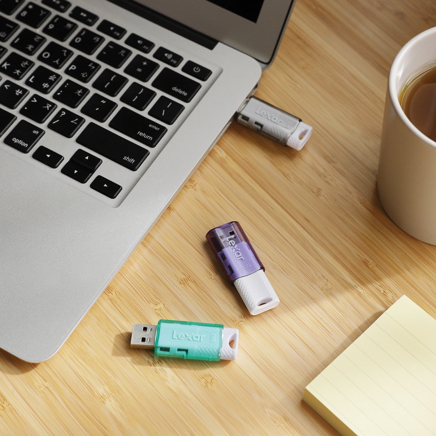 Lexar LJDS060032G-B5NNU JumpDrive S60 USB 2.0 Flash Drives (32 GB, 5 Pack, 1 Black, 2 Teal, and 2 Purple)