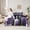 Purple Black White, variant on Homewish Waves Stripes 7-Piece Bedding Comforter Set,Modern Asbtarct Geometric King Bedding Sets,Red Black White Bed Sheets For Girl Boys,Ultra Soft Home Decor
