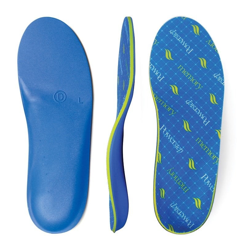 Powerstep Memory Foam Orthotic Insoles D