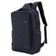 thumbnail image 1 of Mochila de viaje ligera y de gran capacidad para ordenadores portátiles: mochila de polietileno impermeable de color azul oscuro, 1 of 8