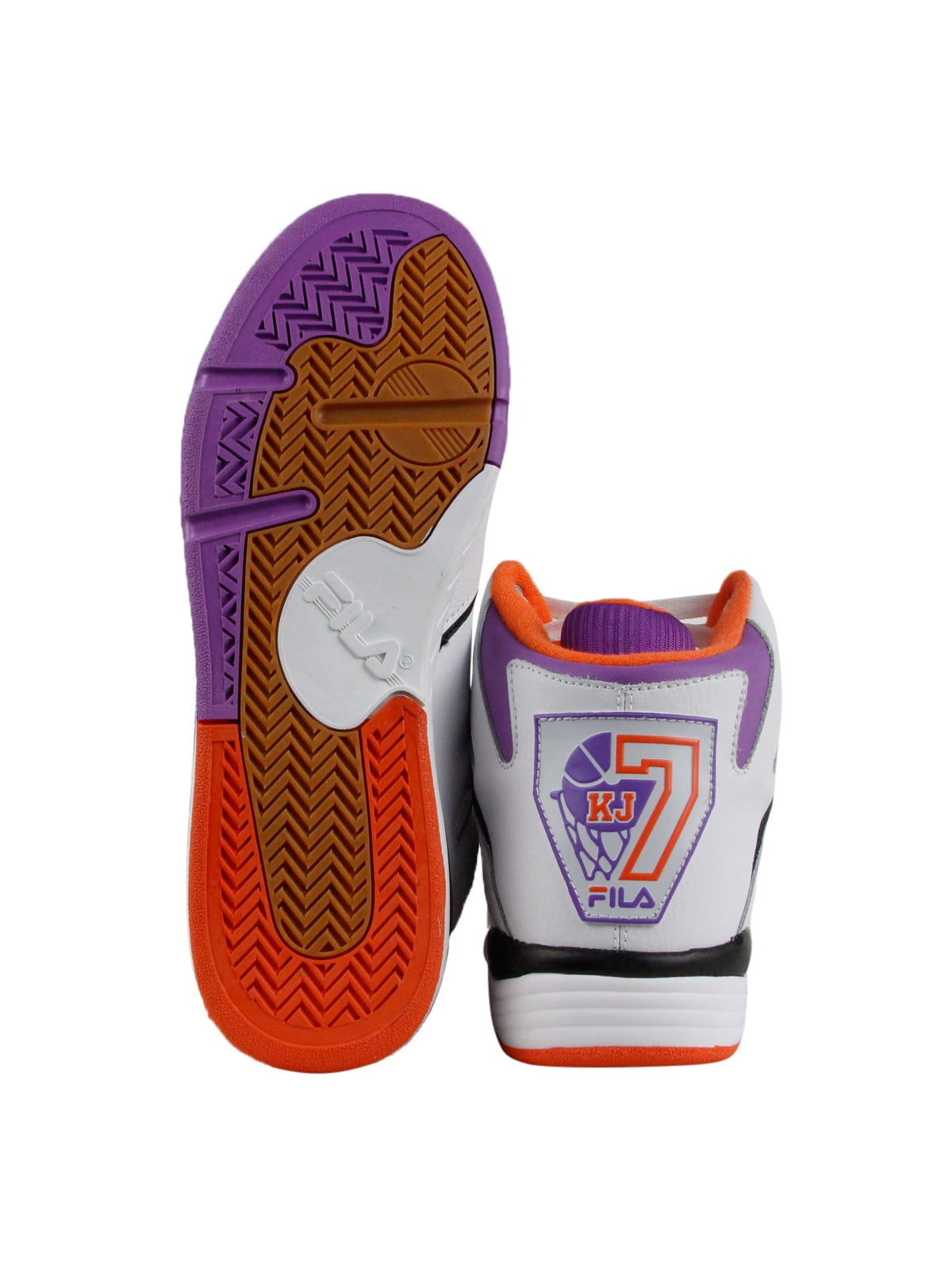 Fila Fila Men's Kj7 WhiteDewberryVibrant Orange Ankle Fila Fila Men's Kj7 WhiteDewberryVibrant Orange Ankle