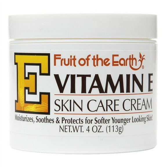 Fruit of the Earth Vitamin E Skin Care Cream 4.0 oz Pack of 2