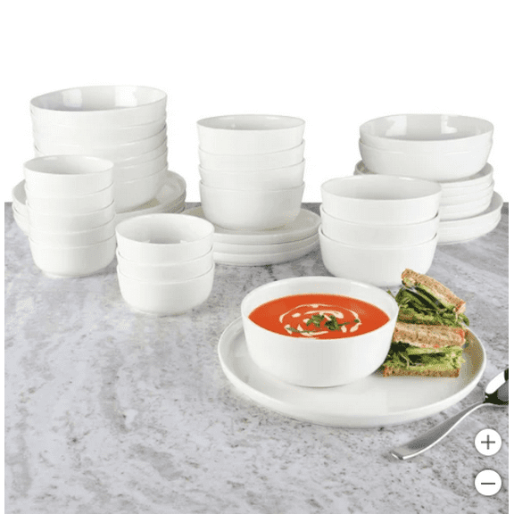Mikasa Samantha 40-piece Bone China Dinnerware Set