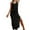 Black, variant on yillto Womens Long Coverup Sleeveless Tank Dress V Neck Spaghetti Strap Summer Beach Vacation Dresses