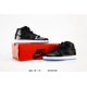 thumbnail image 2 of Ni - ke Air AJ1 CAMPUS SNEAKER BLACK-DARK CONCORD-WHITE Size 10, 2 of 5