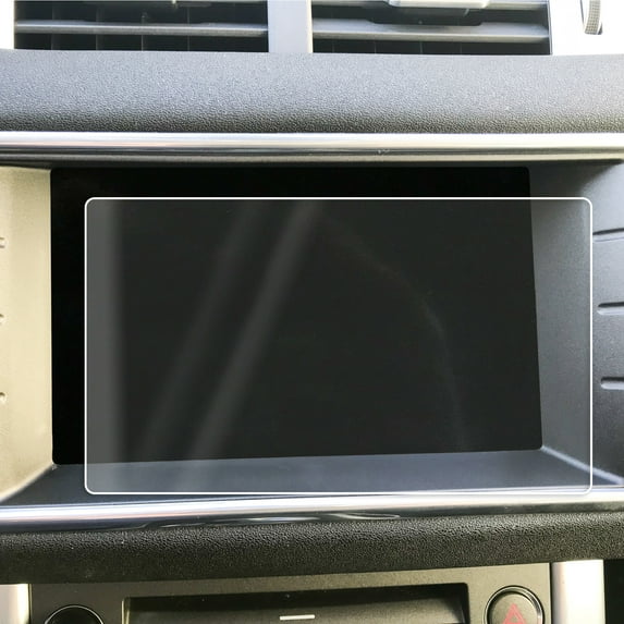 Red Hound Auto Touch Display Protectors Compatible with Land Rover Range Rover Evoque InControl 2013-2019 w 8 Inch Screen 1pc Custom Fit Invisible High Clarity Minimizes Fingerprinting