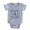 Heather Grey, variant on CafePress - Grade A Prima Ballerina - Cute Infant Baby Football Bodysuit