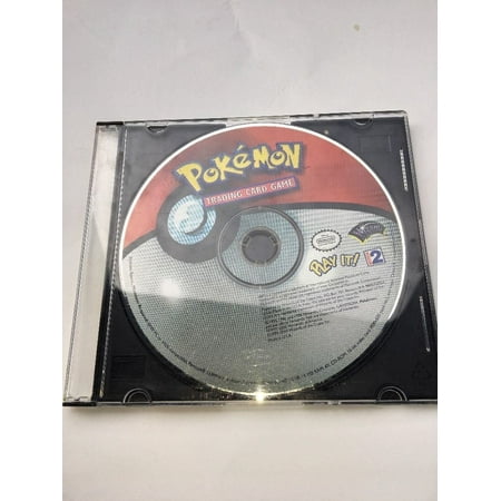 Pokemon Trading Card Game Discwindow Pc Cd Romwizards Of The Coast Tested Rare