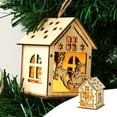 thumbnail image 1 of RKSTN Small Lantern LED Wooden Decoration Pendant Sleigh Santa Claus Kitchen Gadgets, 1 of 5