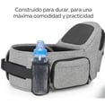 thumbnail image 4 of TushBaby - Portabebés Ergonómico de Asiento de Cadera con Almacenamiento, Gris, 4 of 7