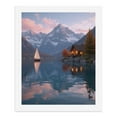 thumbnail image 5 of Paint By Numbers Kit for Adults Beginner - DIY Lake Cabin Sailboat Mountain Sunset Canvas Painting Kits for Adults, Frameless Paint By Number for Adults for Home Wall Decor 16x20 Inch, 5 of 7