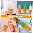 thumbnail image 4 of SURJDE 4pcs Model Dessert Artificial Toy Photo Prop Pretend Toys Simulation Cone Fake Food Ice Cream, 4 of 7