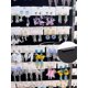 thumbnail image 3 of 100 adaptadores de tarjetas colgantes transparentes para joyería, suministros para aretes rectangulares de plástico., 3 of 3