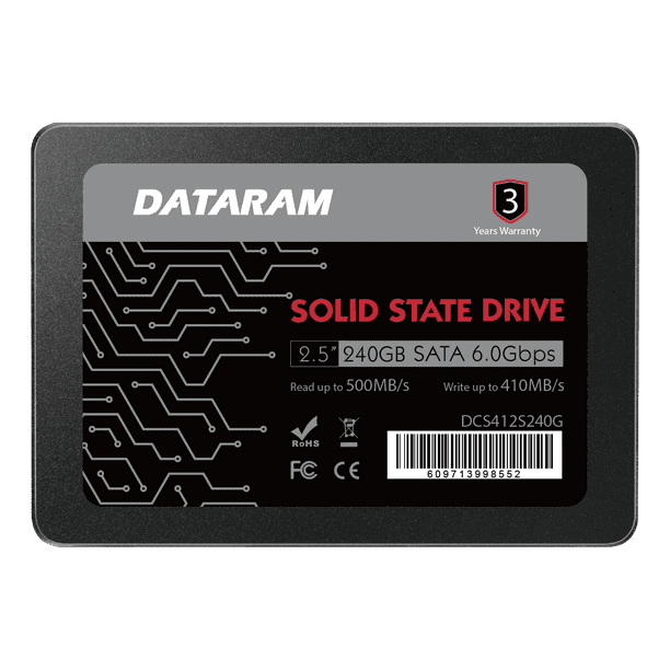 Dataram 240gb 2 5 Ssd Drive Solid State Drive Compatible With Asrock Fatal1ty Z270 Gaming Itx Ac Walmart Com Walmart Com