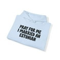 thumbnail image 4 of Estonian Estonia Wedding Wife Husband Hoodie, Gifts, Hooded Sweatshirt, 4 of 4