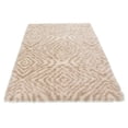 thumbnail image 3 of eCarpetGallery Modern Living Room Area Rug, 6'7" x 9'6", Ivory, Tan, Agadir Abstract, 3 of 9