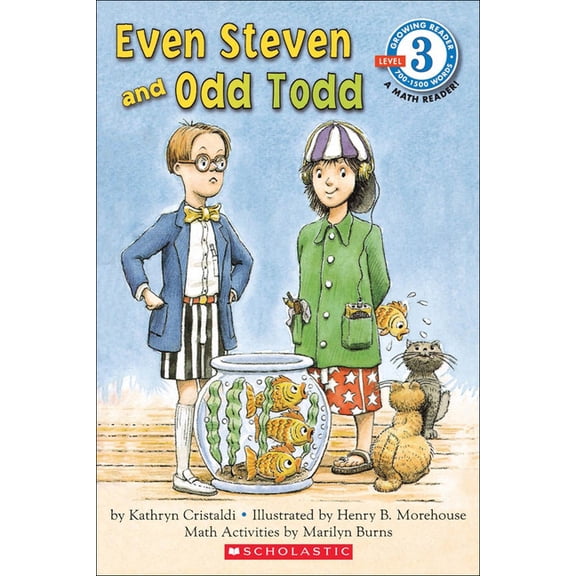 Scholastic Reader: Level 3 Even Steven and Odd Todd, (Hardcover)