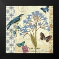 thumbnail image 2 of Pela 20x20 Black Modern Framed Museum Art Print Titled - Blue Notes I, 2 of 5