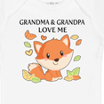 thumbnail image 4 of Inktastic Grandma and Grandpa Love Me Little Fox Boys or Girls Baby Bodysuit, 4 of 5