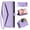 Purple, variant on Compatible with iPhone 16e Envelope Style Wallet Case, with Wrist Strap and Crossbody Strap, Flip Card Holder Stand Rugged Cell Phone Cover for iPhone 16e Women Men - Green