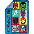 thumbnail image 2 of Marvel Avengers Pop Blanket - Measures 62 X 90 Inches, Kids Bedding - Fade, 2 of 6