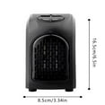 thumbnail image 3 of Fireplace Portable Car Tent Garage Top And Side Wall Camping Heater Powe Portable Cordless Portable Cordless Heater for Car Heater for Room with under Desk Space Heater, 3 of 8