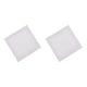 thumbnail image 4 of Injueey Tablero de lona en blanco blanco Marco de para pintura acrílica al óleo 30x30x1.6cm 2piezas 30x30x1.6cm, 4 of 6