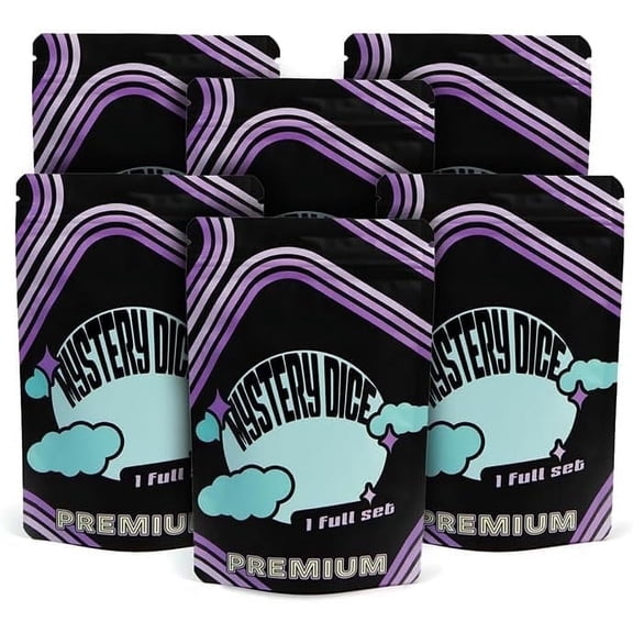 1985 Games Premium DND Mystery Dice Set – 6-Pack Polyhedral RPG Dice