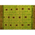 thumbnail image 1 of Ahgly Company Indoor Rectangle Oriental Yellow Modern Area Rugs, 5' x 8', 1 of 4
