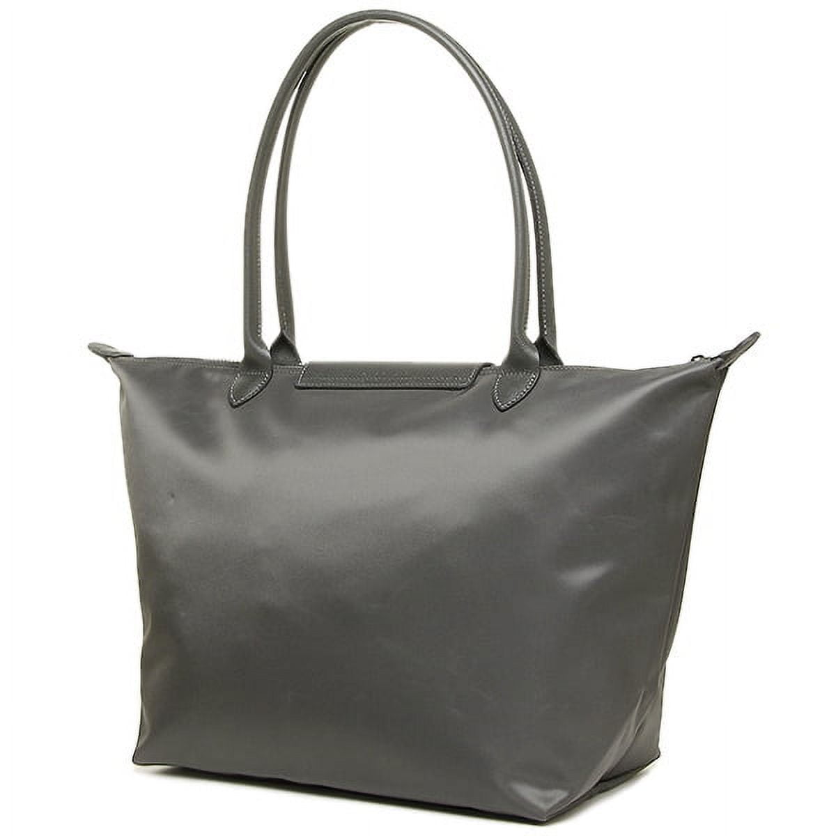 Longchamp, Bags, Nwt Longchamp Le Pliage Neo Medium Satchel Crossbody Bag  Cement Gray Authentic