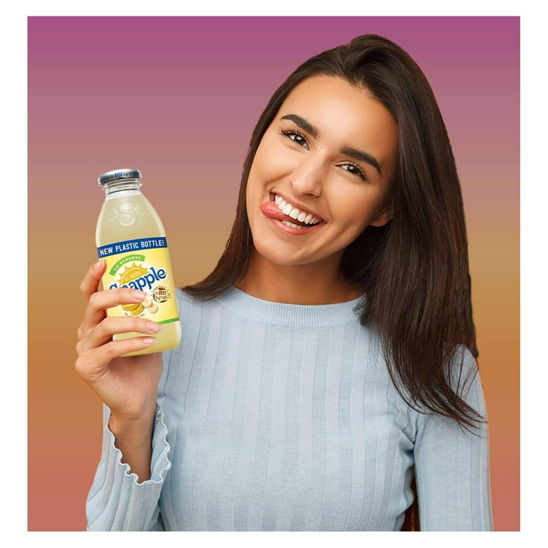 Snapple Go Bananas, All Natural Drink, 16 Fl Oz, Pack of 4, Total