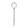 thumbnail image 2 of Diamond2Deal 14K Pendentif Initiale Lettre m en Or Blanc pour Femmes, 2 of 6
