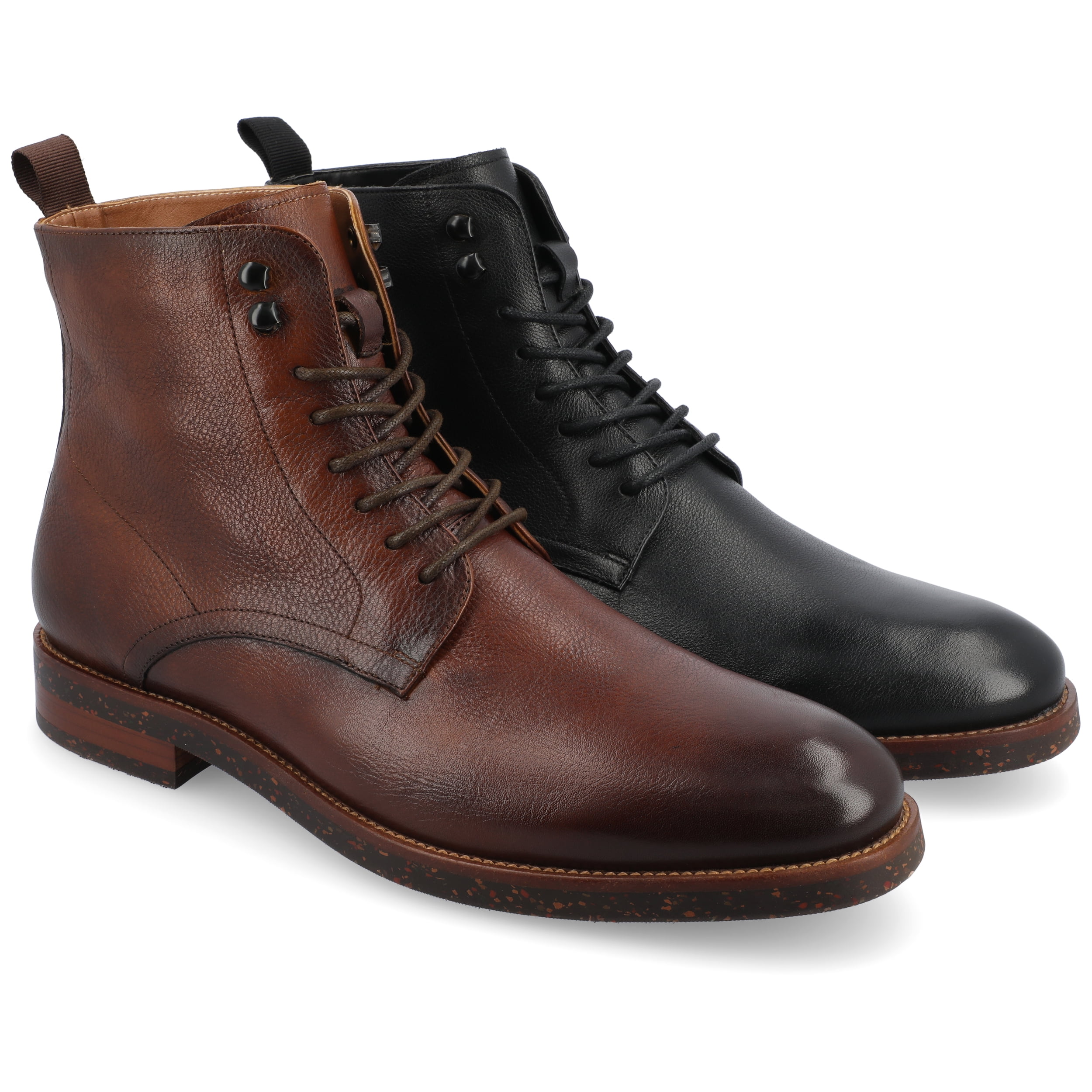 THOMAS & VINE Men\'s Burbank GENUINE LEATHER Ankle Boots Black 8.5 RAMI - FINAL SALE (NO EXCHANGES) – Thomas & Vine main image 2