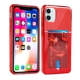 thumbnail image 1 of Funda de teléfono transparente a prueba de golpes para iPhone 12 Mini 14 13 12 11 Pro Max X XS XR 7 8 Plus funda de silicona suave con tarjetero Tan Jianjun unisex, 1 of 2