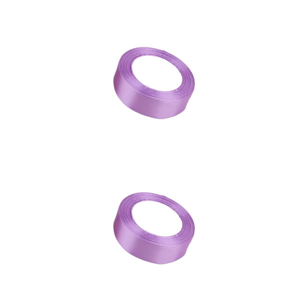 Paquete Cinta Accesorios para manualidades DIY Toystoory Tela Cintas de poliéster Púrpura 113 2piezas