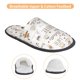 thumbnail image 3 of Fotbe Coffee Pantuflas Peludas para Mujer con Estampado, Zapatillas de Peluche, Zapatos de Invierno para Casa, Uso Interior y Exterior-Medium, 3 of 8