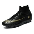 thumbnail image 3 of Botas de entrenamiento de fútbol zapatos de espiga profesionales de la espiga no resbalada zapatos de fútbol atlético encaje para interiores al aire libre, 3 of 9