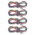 thumbnail image 1 of Cordon de zapato de cristal con 4 piezas de Uxcell de 39" de longitud para pantalones deportivos, pantalones cortos y zapatillas, de colores arcoíris, 1 of 6