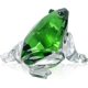 thumbnail image 1 of suitable for Glass Green Frog Figurine Collectibles Crystal Cute Frog Annimal Gifts for Women Table Centerpiece Decorative Ornament-CHENG DU SI XI, 1 of 4