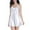 2 - White, variant on Aobny Cute Womens Nightgowns Pink Silk Short Solid Halter Sleeveless Sleep Dress Nightshirts for Lady Winter