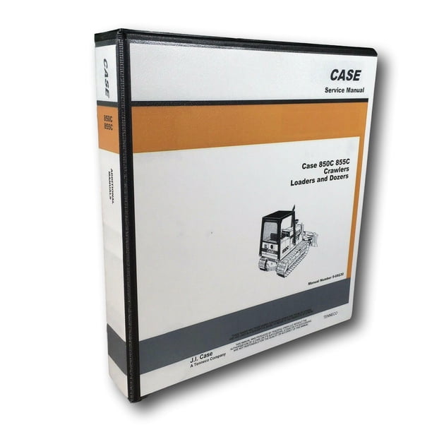 CASE 850C CRAWER LOADER DOZER PARTS MANUAL CATALOG BOOK SCHEMATIC ...