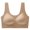 Beige, variant on Womens Comfy Bralette for Everyday Soft Support Bra for Home Push Up Wireless Bra, 40B, Black
