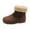 Khaki, variant on Children’s Winter Boots For Girls And Boys Warm Lilled Insulated Boots For Kids 1 8 Years Old,Lightweight Boots Sizes 10 Little Kid(3.5-4 Years)
