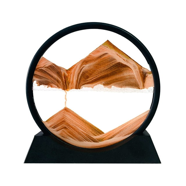 Moving Sand Art Picture Ocean Decor, 3D Deep Sea Sandscape