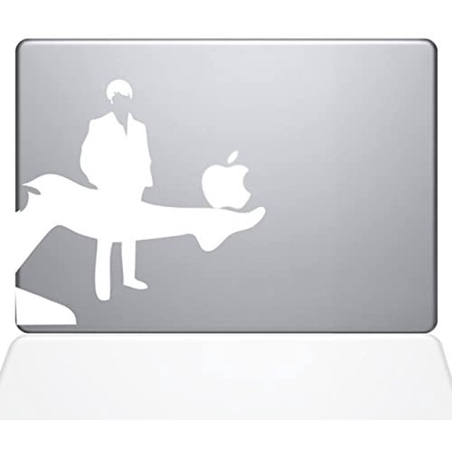 The Decal Guru Ooh la la MacBook Autocollant Vinyle Autocollant - 13" MacBook Pro (2016 et Plus Récent) - Blanc (1139-MAC-13X-W)