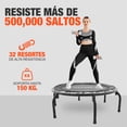 thumbnail image 2 of Trampolín Fitness Profesional Altera Aeróbico Compacto Resistente 32 Resortes 150Kg, 2 of 8