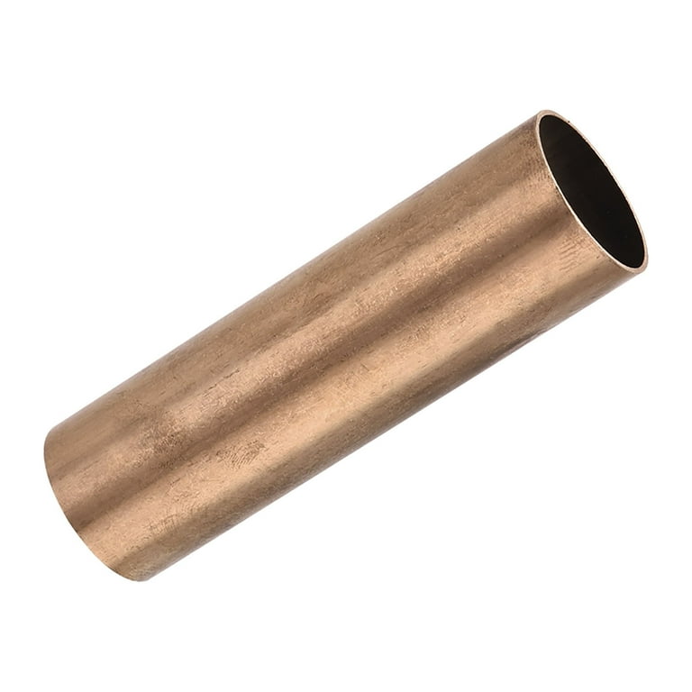 Copper Round Tube 12mm OD 1mm Wall Thickness 100mm Length Pipe