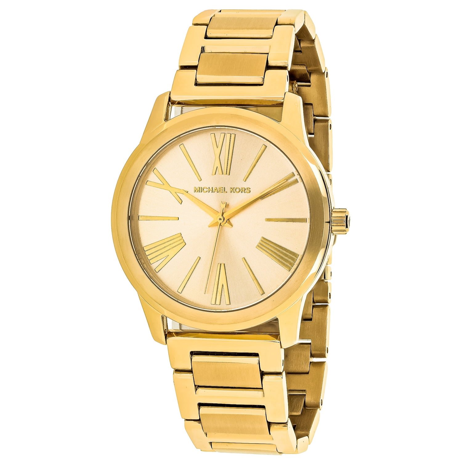 Michael Kors Women's Hartman Gold Steel Tone Watch MK3490 - Walmart.com