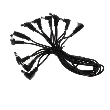 Electric Guitar Effect Pedals Splitter 9V DC 1A 2A Cable